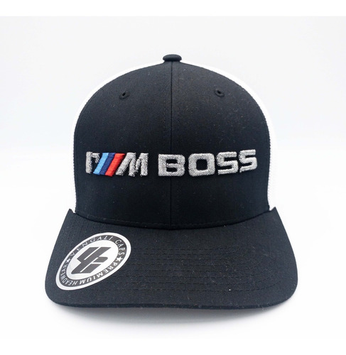 Gorra Trucker Combinada Con Visera Curva. Mod I`m Boss