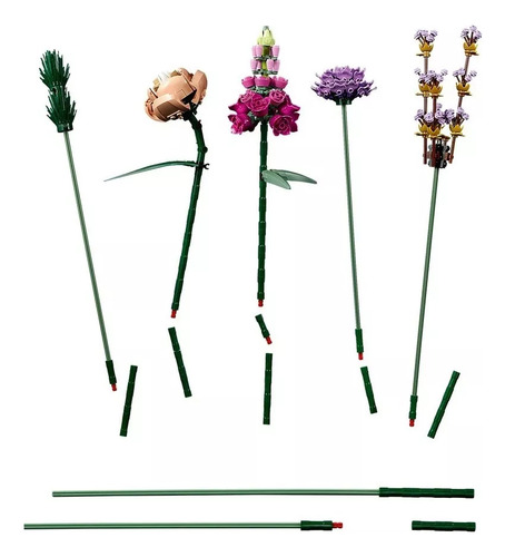 Juguetes Bloques De Construccion Ramo De Flores