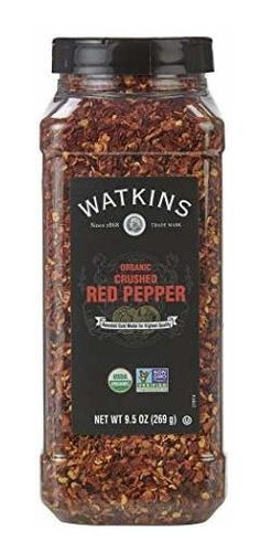 Paprika - Watkins Gourmet Spice, Organic Crushed Red Pepper,