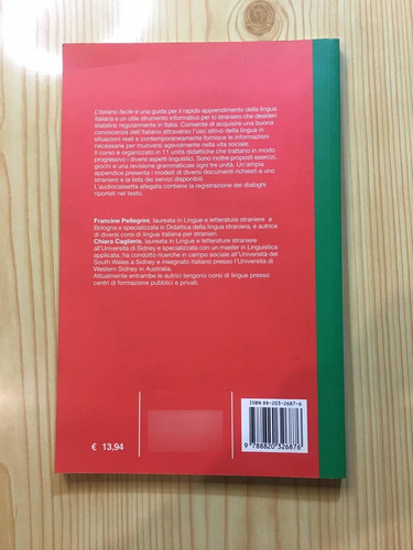 Imagen 2 de 3 de L'italiano Facile - Pellegrini Caglieris - Hoepli