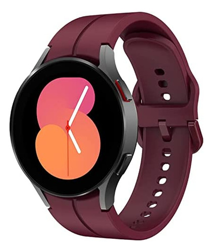 Malla Para Samsung Galaxy Watch 5pro 45mm/5 40-44mm/4 Bordo