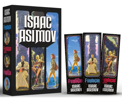 Box - Trilogia Da Fundacão - Com Brinde, De Isaac Asimov. Editora Aleph Ltda, Capa Mole Em Português