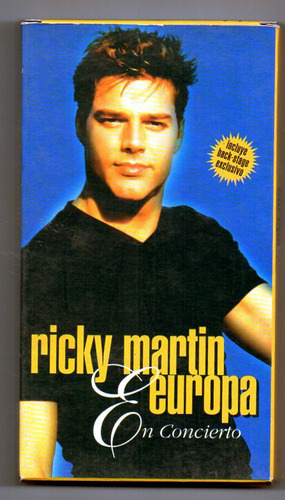 Ricky Martin - Europa En Concierto - Vhs