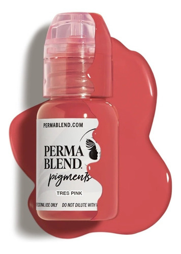 Permablend Tres Pink Pigmento Para Tatuar Labios