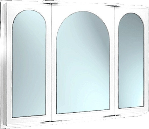 Espejo Peinador Botiquin Puertas Capilla Baño 72x52