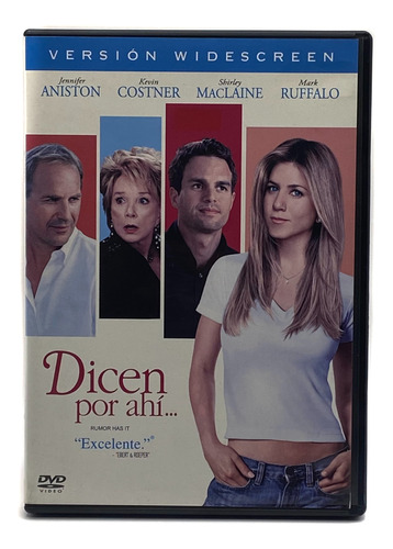 Dvd Rumor Has It... / Dicen Por Ahí... / Jennifer Aniston 