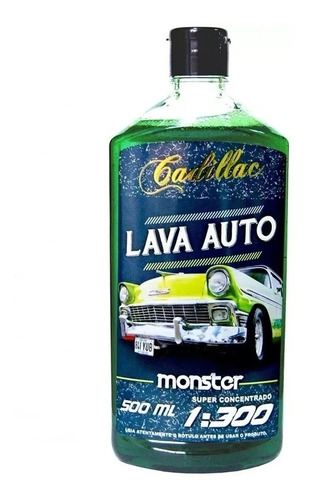 Shampoo Automotivo Concentrado Lava Auto Monster Cadillac