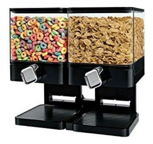 Dispenser Duplo De Cereais Porta Sucrilhos Granola E Cereais