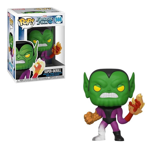 Figura Funko Tienda Marvel Fantastic Four Super-skrull 566