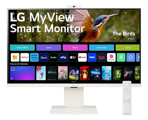 Monitor LG 32 Smart 4k Uhd Ips Hdr10 5ms 60hz Flat Bluetooth