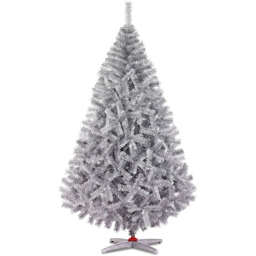 Arbol De Navidad Pino Naviplastic Plateado Monarca 1.90m