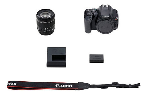 Câmera Canon Eos Rebel Sl3 4k Dslr Com Lente 18-55mm Is Stm