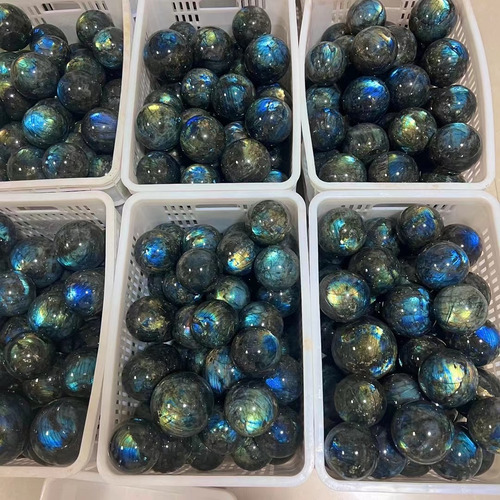 Bola De Cristal Lafite, De Unos 4 Cm De Diámetro, Natural
