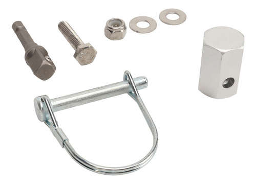 Empuñadura De Manivela Top Wind Trailer Jack Con Taladro Ina