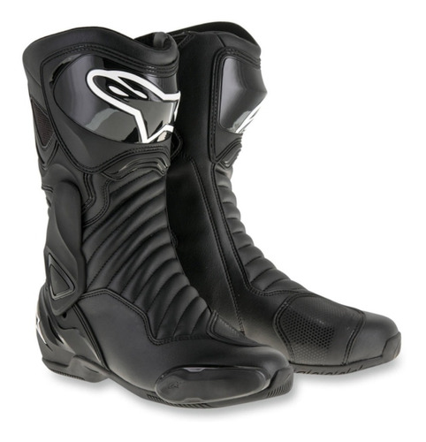 Botas Para Moto Alpinestars Racing Smx-6 V2 Negro