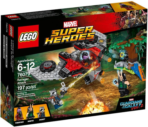 Lego Super Heroes 76079 Ataque De Ravager Guardians Galaxy 2