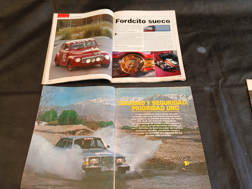 Lote Publicidad Volvo Originales 244 Gl 760 264 Gle Antiguo (Usado)