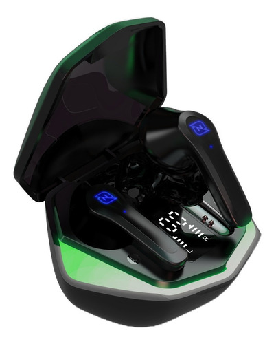Audífonos In-ear Gaming Nencnon Ntws-viper Ncabvi01rg /v Color Negro