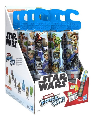 Star Wars Micro Force Incluye 4 Minifiguras Sorpresa -hasbro