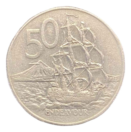 Nueva Zelanda - 50 Cents - Año 1986 - Km #63 - Oceanía 