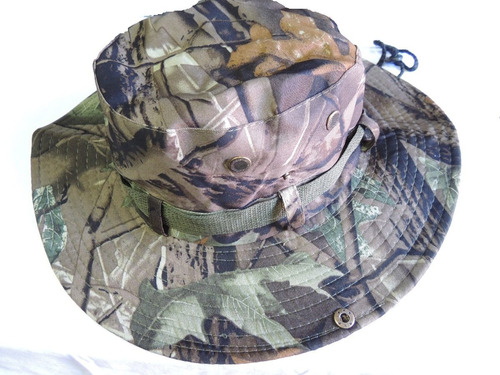 Imagen 6 de 7 de Sombrero Camuflado Gorro Sol Pesca Caza Kayak Verano Oferta