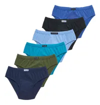 Comprar Pack X 6 Slip Hombre De Algodon Okavango Art. 650