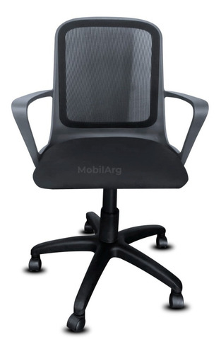 Imagen 3 de 6 de Silla De Escritorio Fresa Neumatica Giratoria Respaldo Mesh