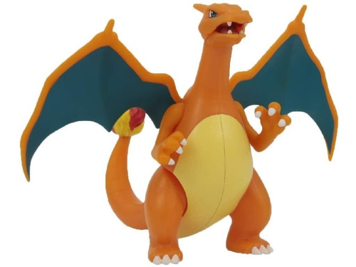 Imagen 3 de 3 de Pokemon Figura Charizard 12cm S3 Wicked Cool Toys Battle