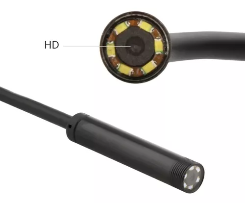 Endoscopio industrial de 3,9 mm Endoscopio HD 3 en 1 USB Android Endoscopio  para teléfono móvil 6LED (2 m) JM
