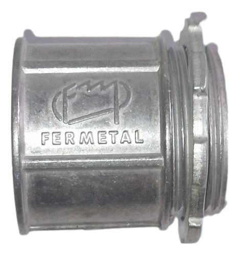 Conector Emt 1 1/2'' Acero Galv. Conduit. Fermetal Pack× 130