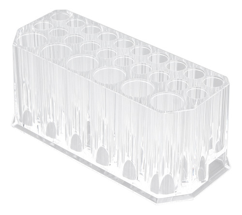 Organizador De Brochas De Maquillaje, 26 Orificios, Acrílico