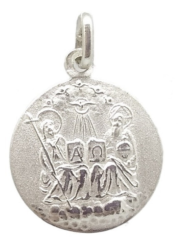 Medalla Santísima Trinidad - Plata 925 - 20mm