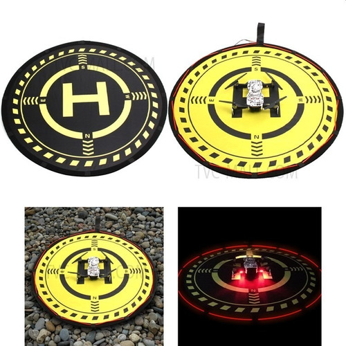 Imagen 9 de 10 de Led Dji Mini 2 Y 3 Drone Landing Pad 70cm Base De Aterrizaje