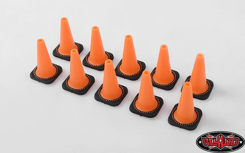 Rc4wd 1/10 Size Traffic Cones (10)  Axial Crawler