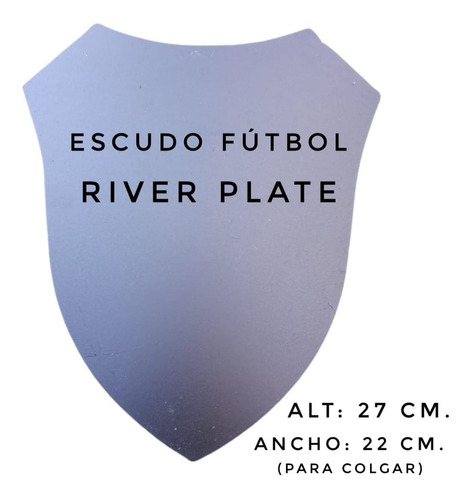 Chapa Escudo De Futbol Para Mosaiquismo: River Plate