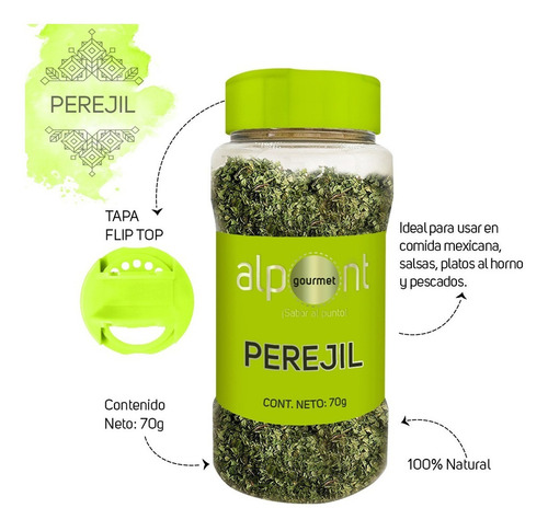 Alpont Perejil 70 Gramos 2 Piezas