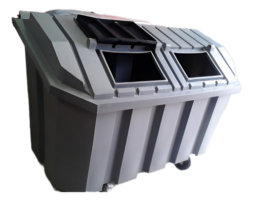 Contenedor Para Basura 2000 L Con Ruedas Residuos