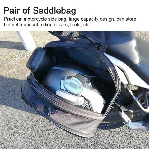 Alforja Para Moto, Bolsa Lateral Universal Para Ciclismo