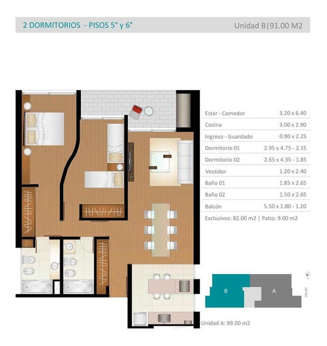 Imagen 14 de 14 de Venta Depto. A Estrenar, 2 Dor Con Cochera , Callao 1565 - Gazze