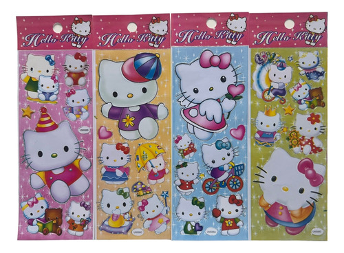 Stickers De Kitty / Hello Kitty  X 20 Planchas / M11