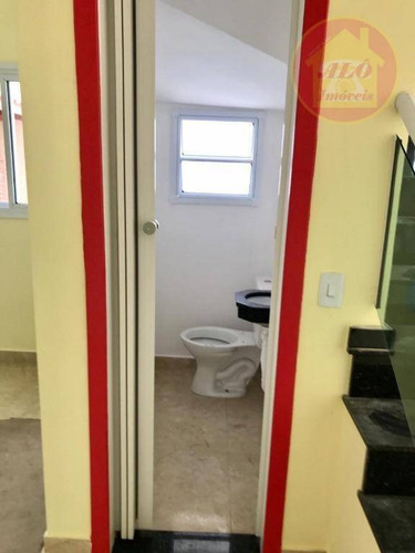 Sobrado Com 2 Dormitórios À Venda, 130 M² Por R$ 380.000,00 - Aviação - Praia Grande/sp - So0618