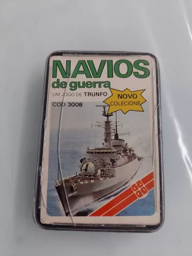 Quem se lembra do Super Trunfo de Navios de Guerra dos anos 80