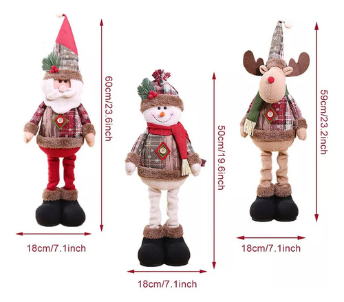 * Decoración Navideña Con Forma De Muñeco De Nieve Con Forma