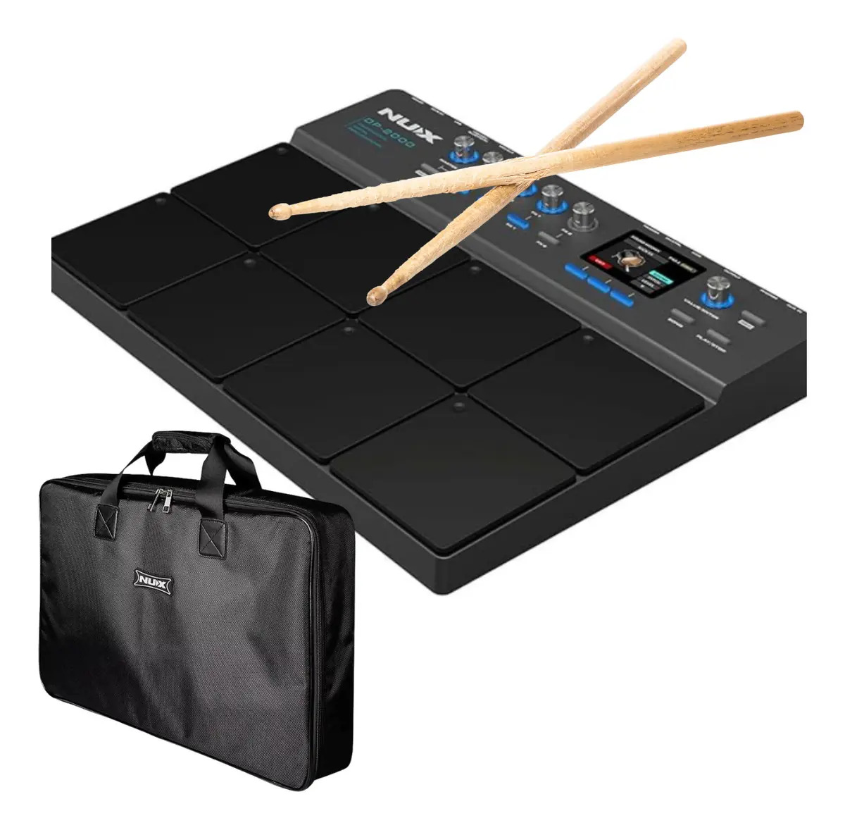 Módulo Pad Eletrônico De Percussão Nux Dp-2000 C/ Midi Usb