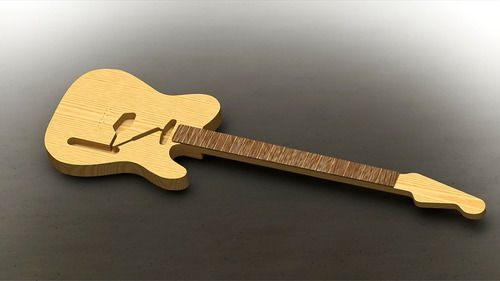 Guitarra Telecaster Mod. Fender - Projeto