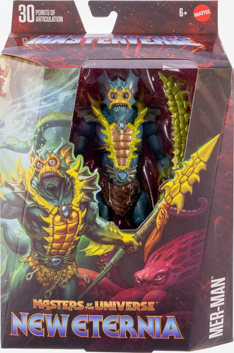 Masters Of The Universe Masterverse New Eternia Mer-man Figu