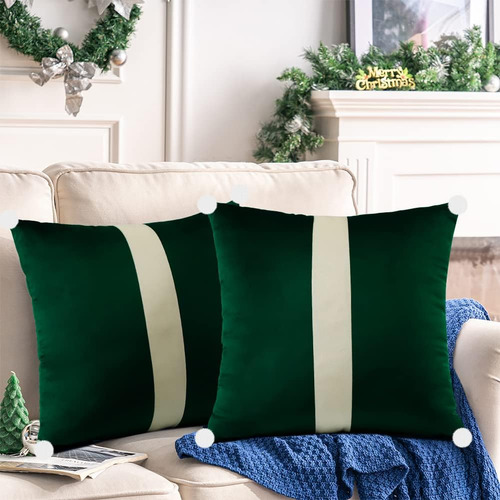 Velvet Suave De Otostar Velvet Navideño De Almohada Decorati