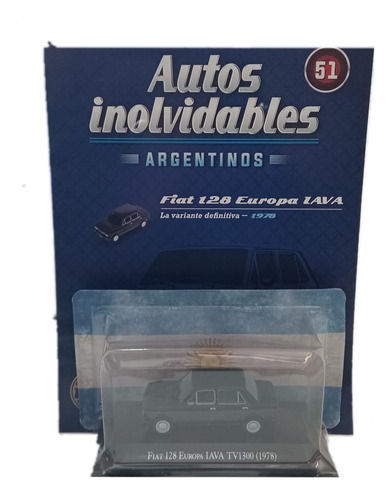 Auto Coleccion Fiat 128 Europa Iava Tv 1300 1978 1/43