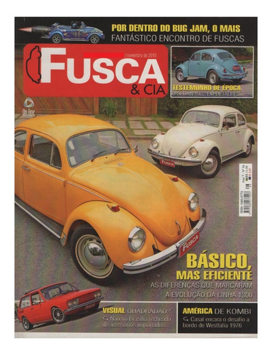 Fusca & Cia Nº66 Vw Sedan 1300 1973 1974 1982 Brasília 1975