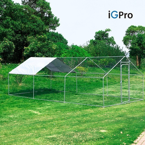 Gallinero Acero Galvanizado 6x3mt